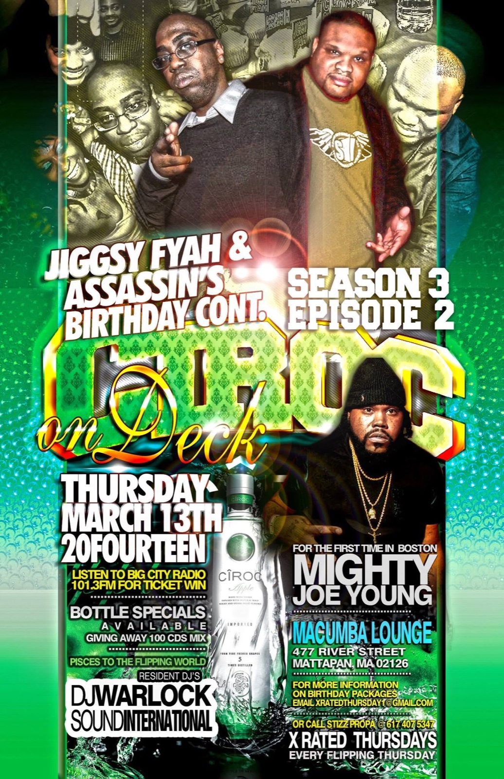 CIROC ON DECK SEASON 3 EPISODE 2 — MIGHTY JOE YOUNG flyer