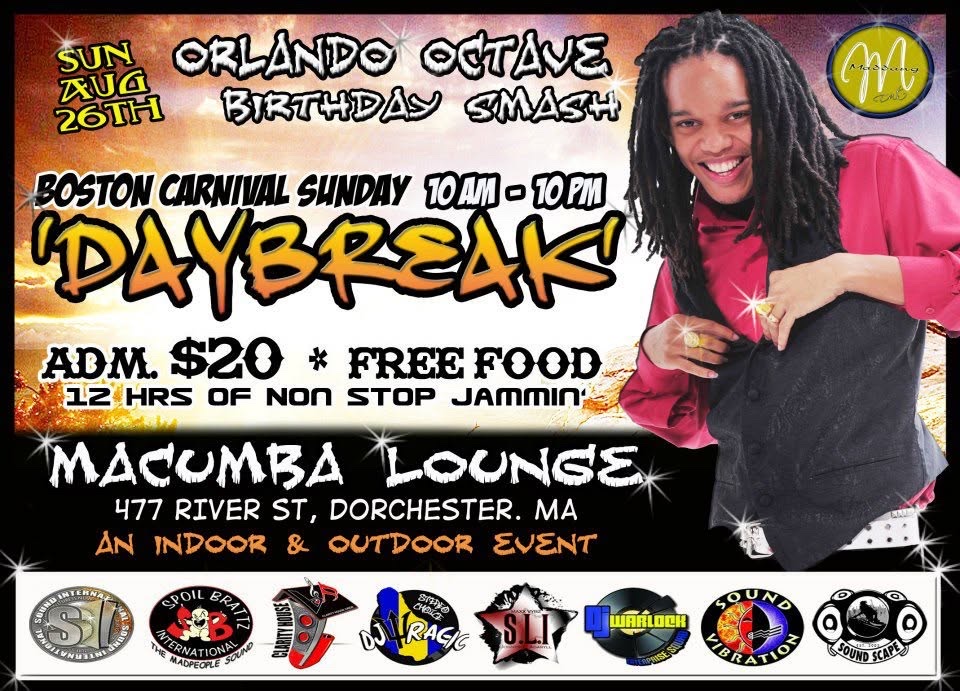 DAYBREAK — ORLANDO OCTAVE BIRTHDAY SMASH flyer