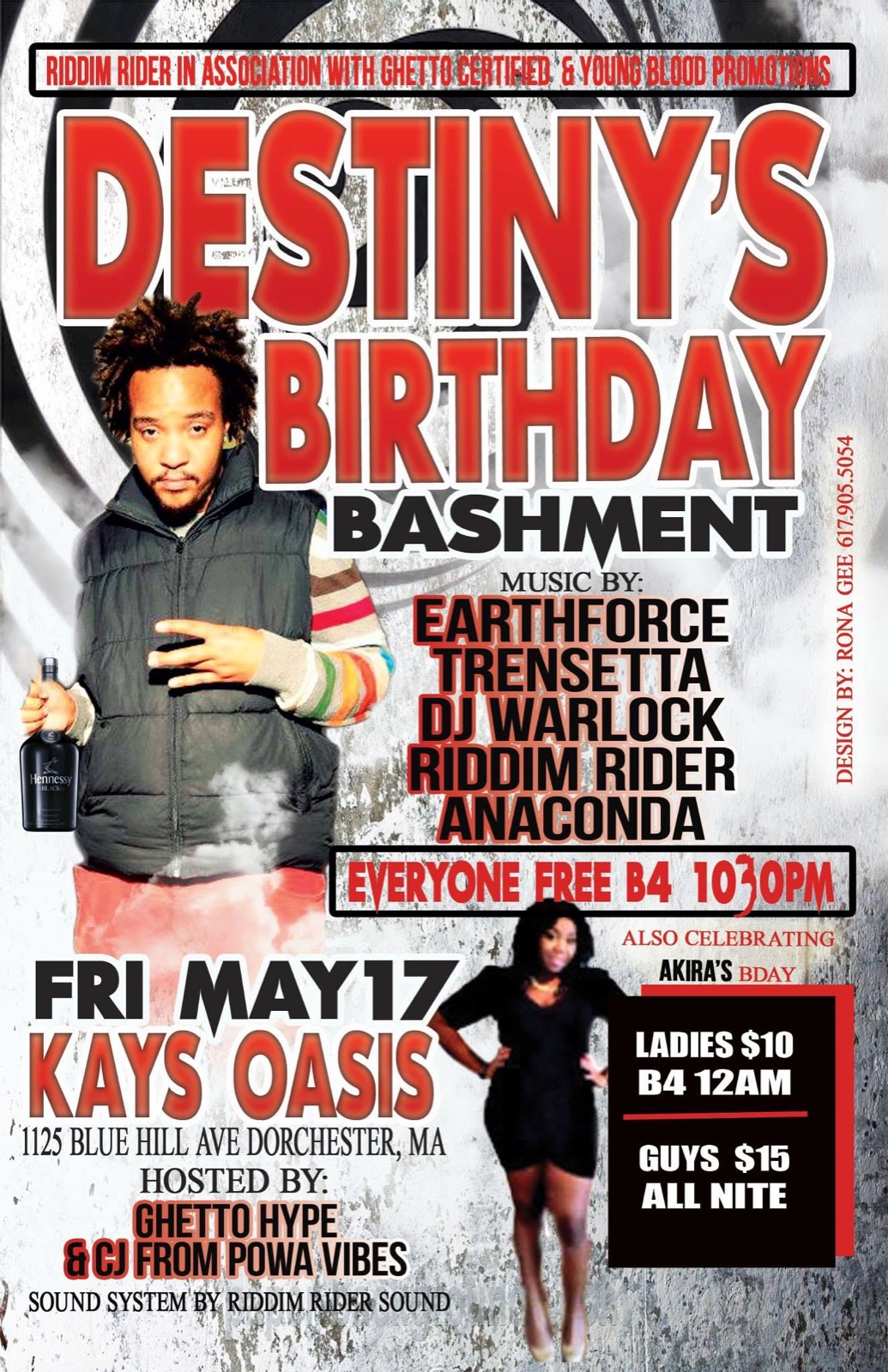 DESTINY'S BIRTHDAY BASHMENT flyer