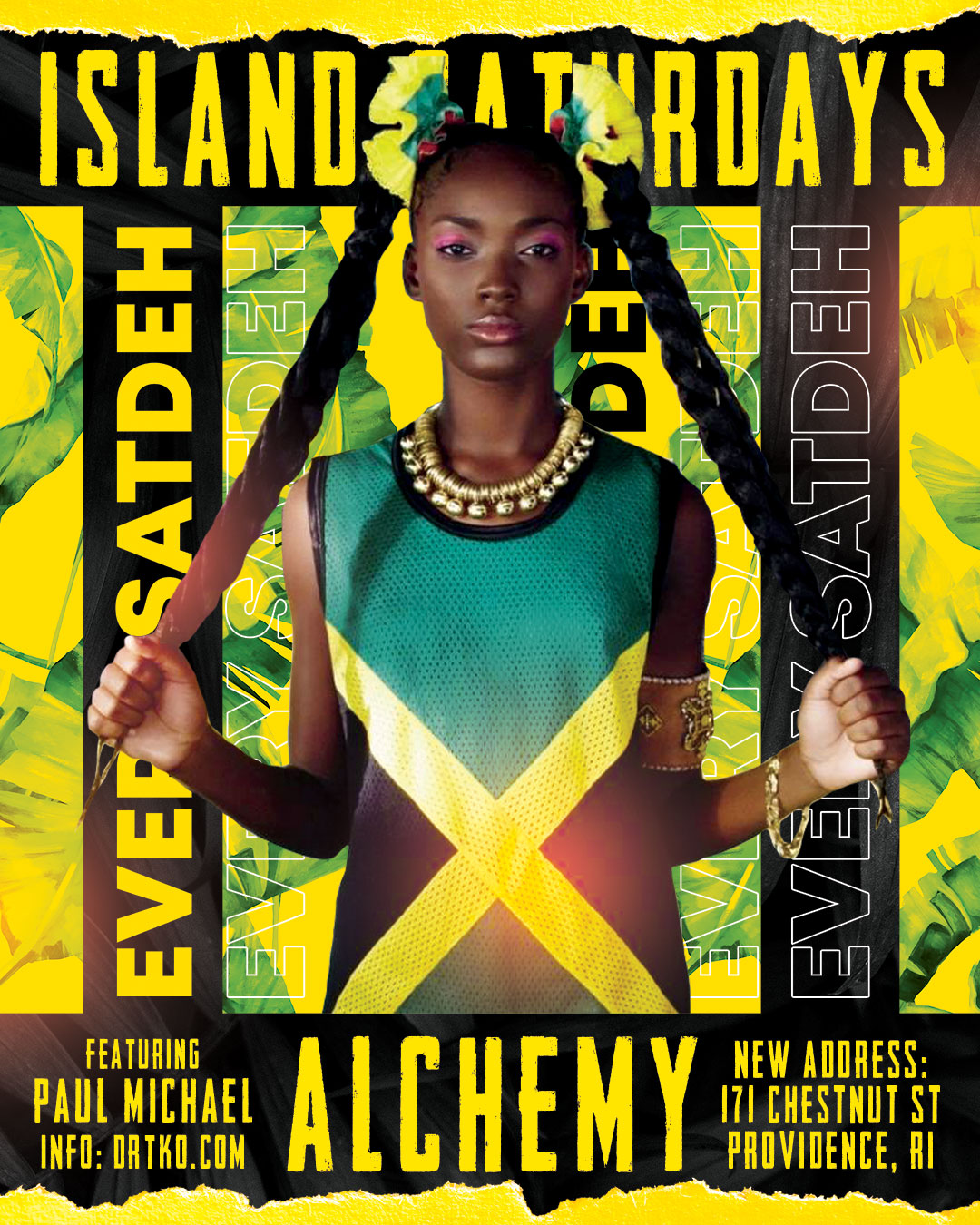 ISLAND SATURDAYS — EVERY SATDEH flyer