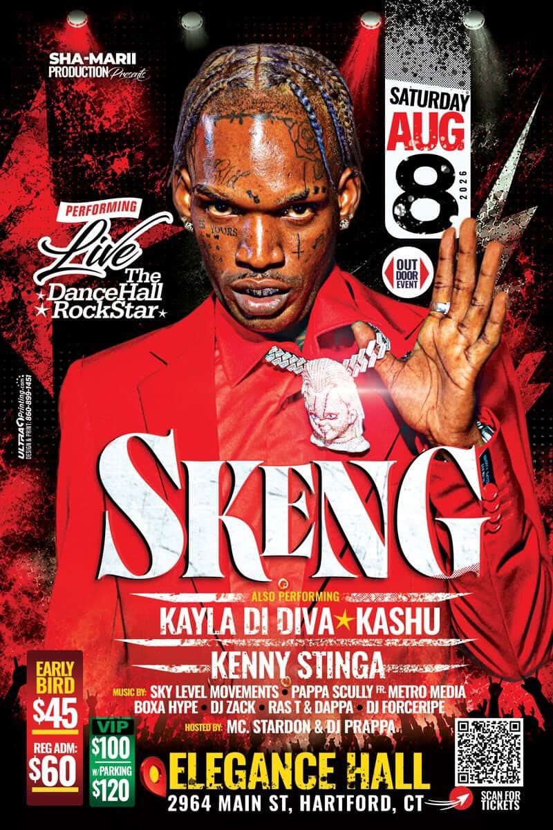 SKENG — DANCEHALL ROCKSTAR flyer