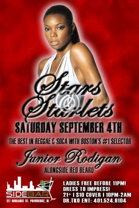 STARS & STARLETS flyer