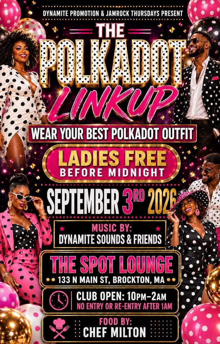 THE POLKADOT LINKUP flyer