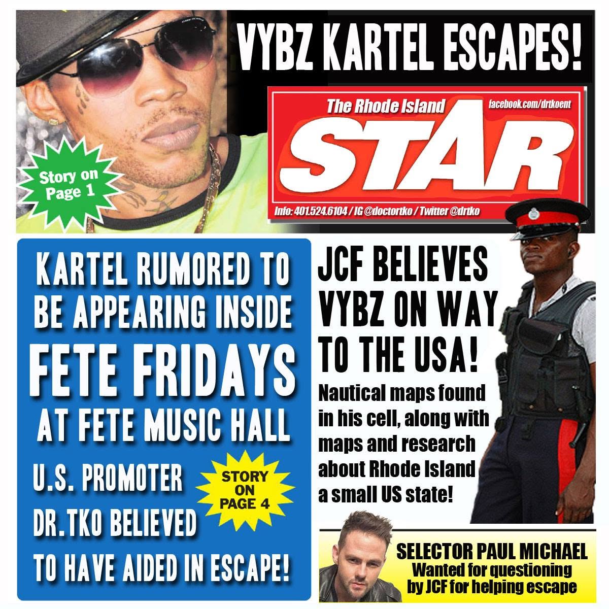 FETE FRIDAYS flyer